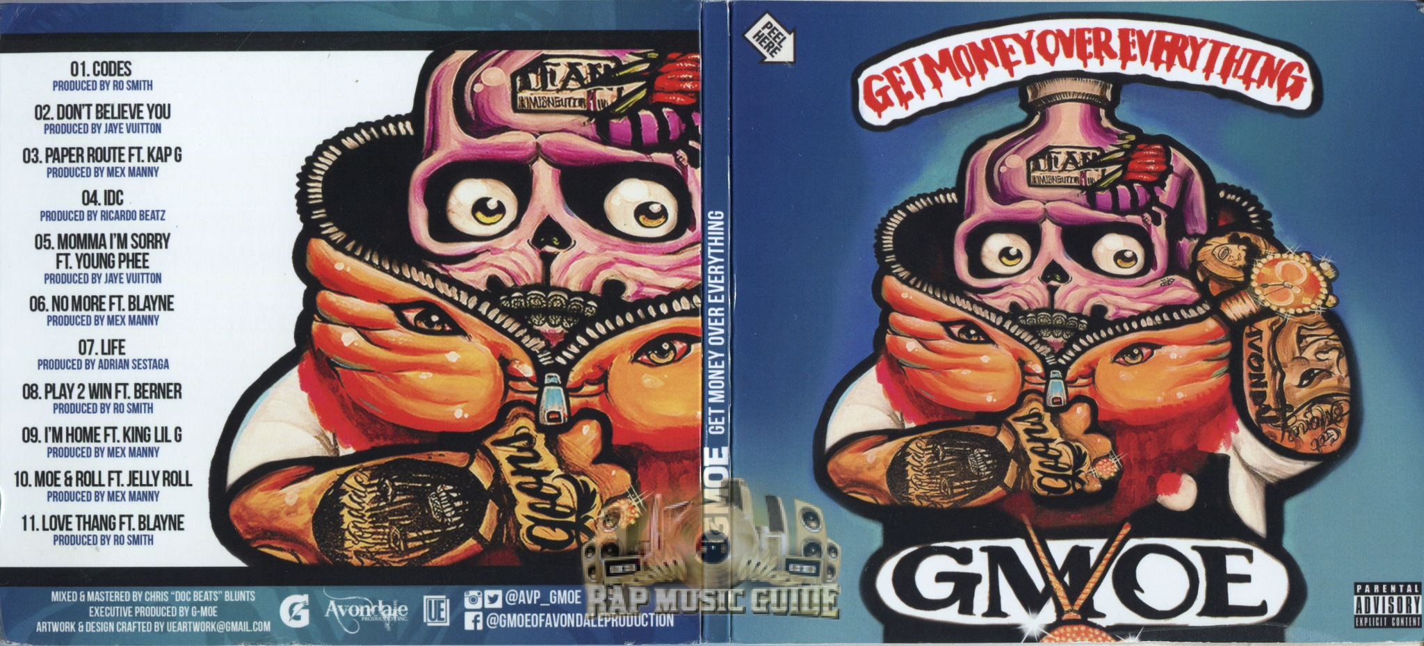 洋楽 G-RAP BROTHA M.O.E. Respect My Mind (Screwed) - YouTube